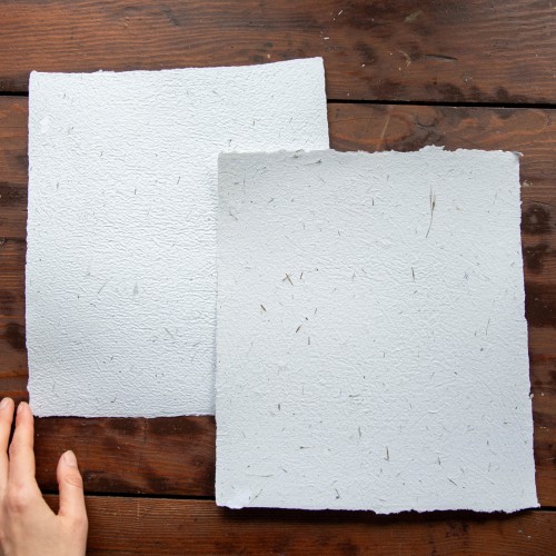 ~30x26 cm balti lapai su nendrėmis, 2 vnt.