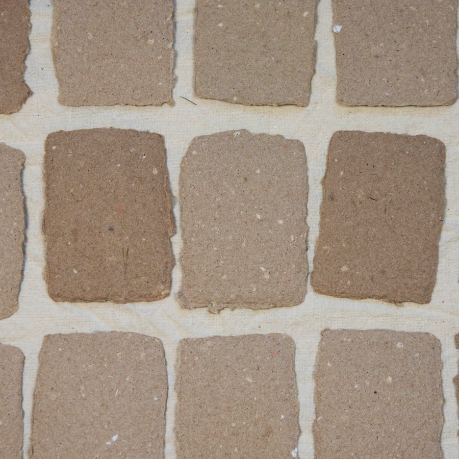 6x9 rusvos kortelės, 20 vnt.