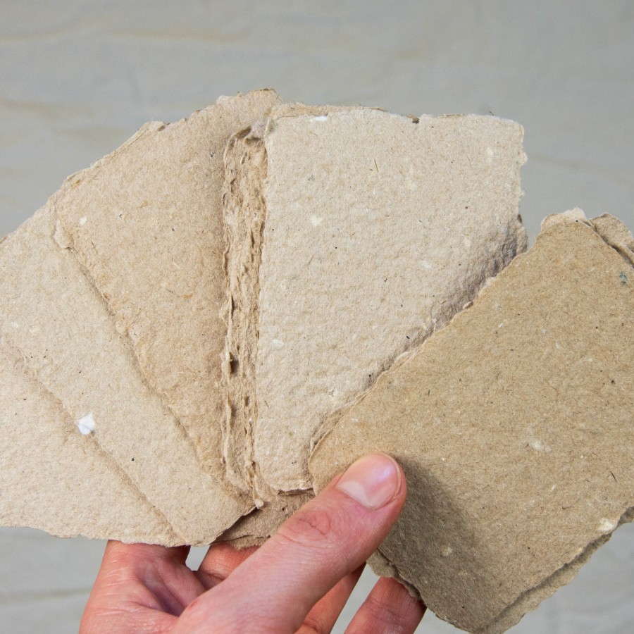 6x9 rusvos kortelės, 20 vnt.