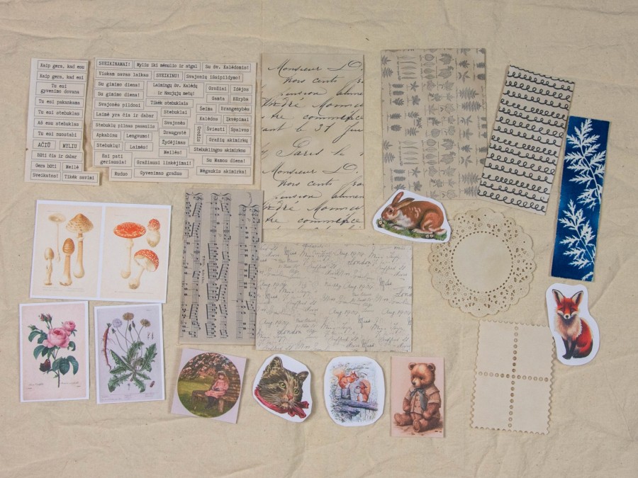 MINI gėrybių rinkinys kūrybai