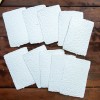 Baltas faktūriškas popierius, 10x15, 10 vnt.