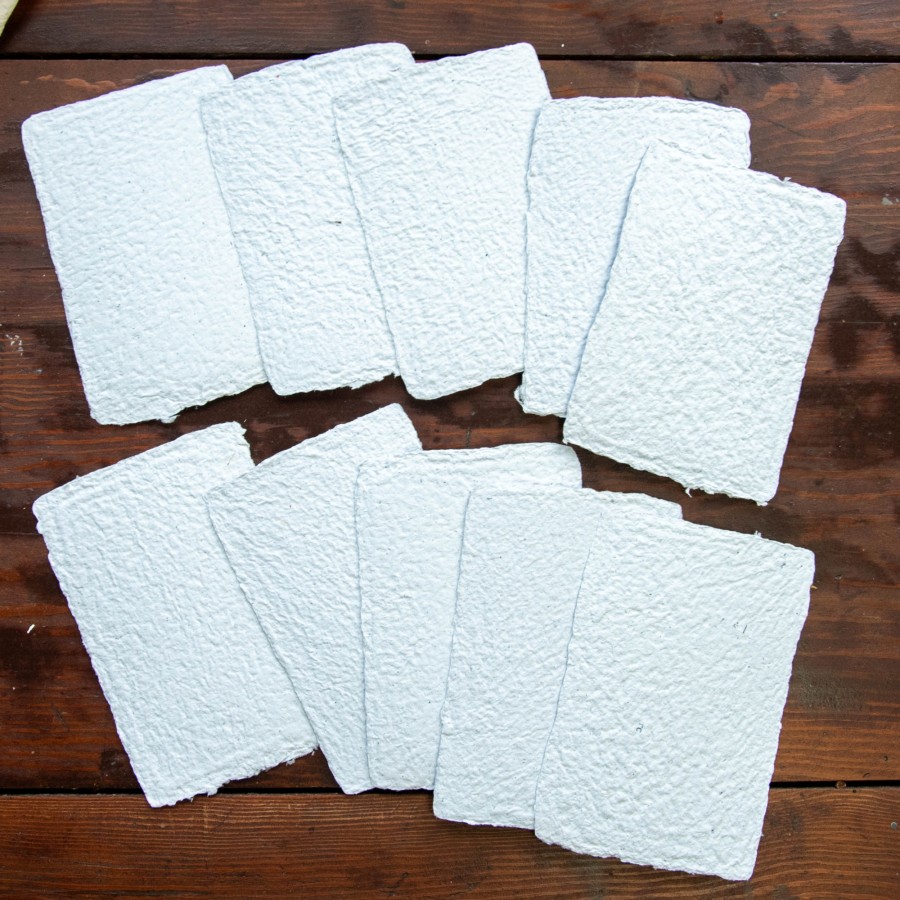 Baltas faktūriškas popierius, 10x15, 10 vnt.