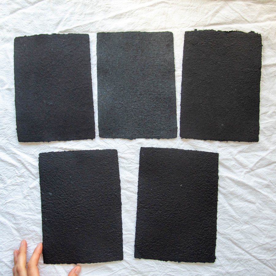 Juodi 15x21 lapai, 5  vnt.