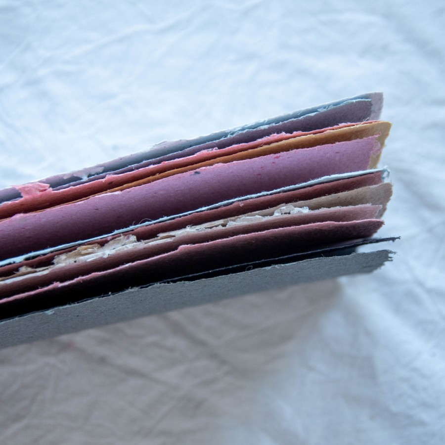 Perdirbto popieriaus lapų rinkinys, 15x21 cm, 12 vnt.