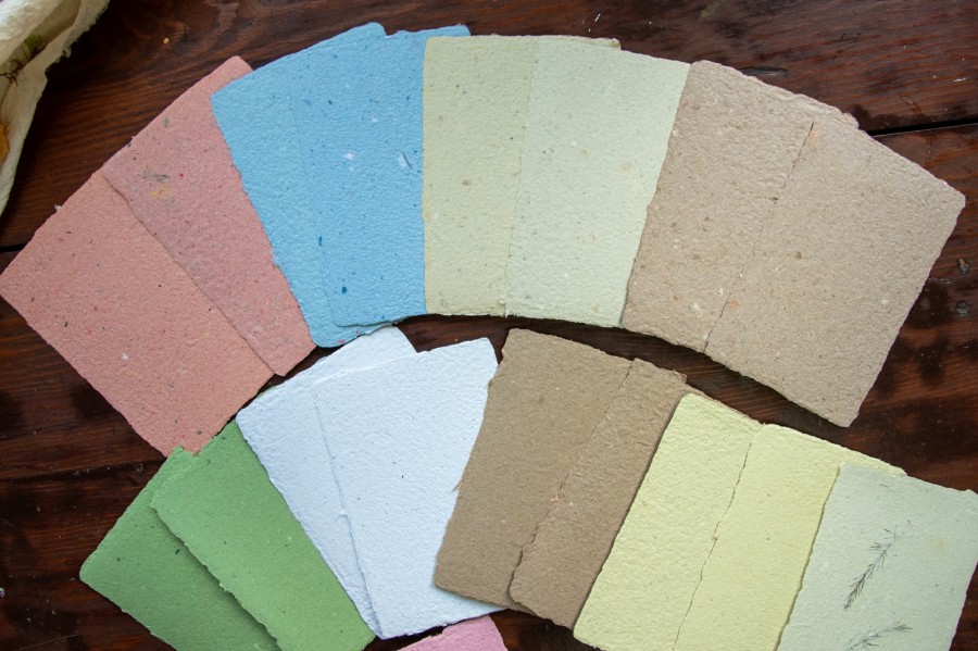 Perdirbto popieriaus rinkinys, 10x15, 24 vnt.