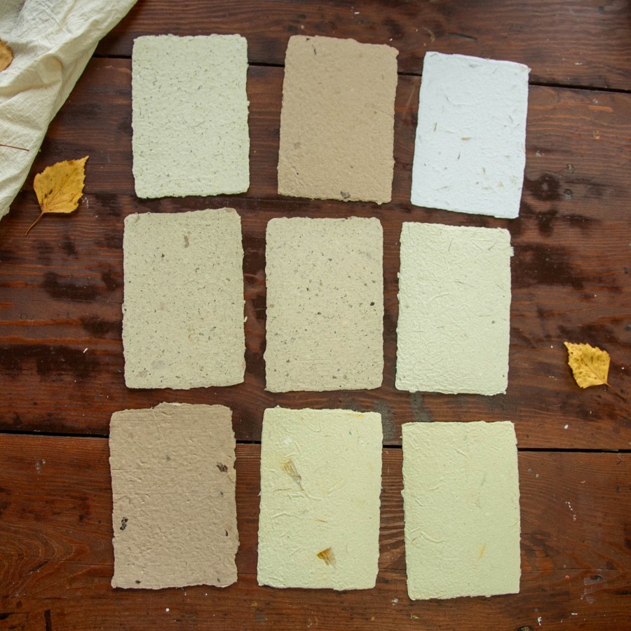 Popierius su augalais, 10x15, 9 vnt.