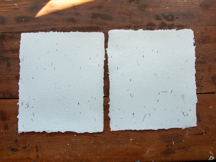 ~30x26 cm balti lapai su nendrėmis, 2 vnt.